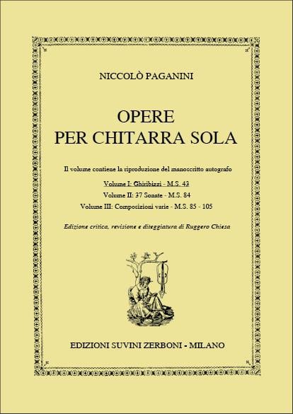 Opere per Chitarra Sola Vol. 1: